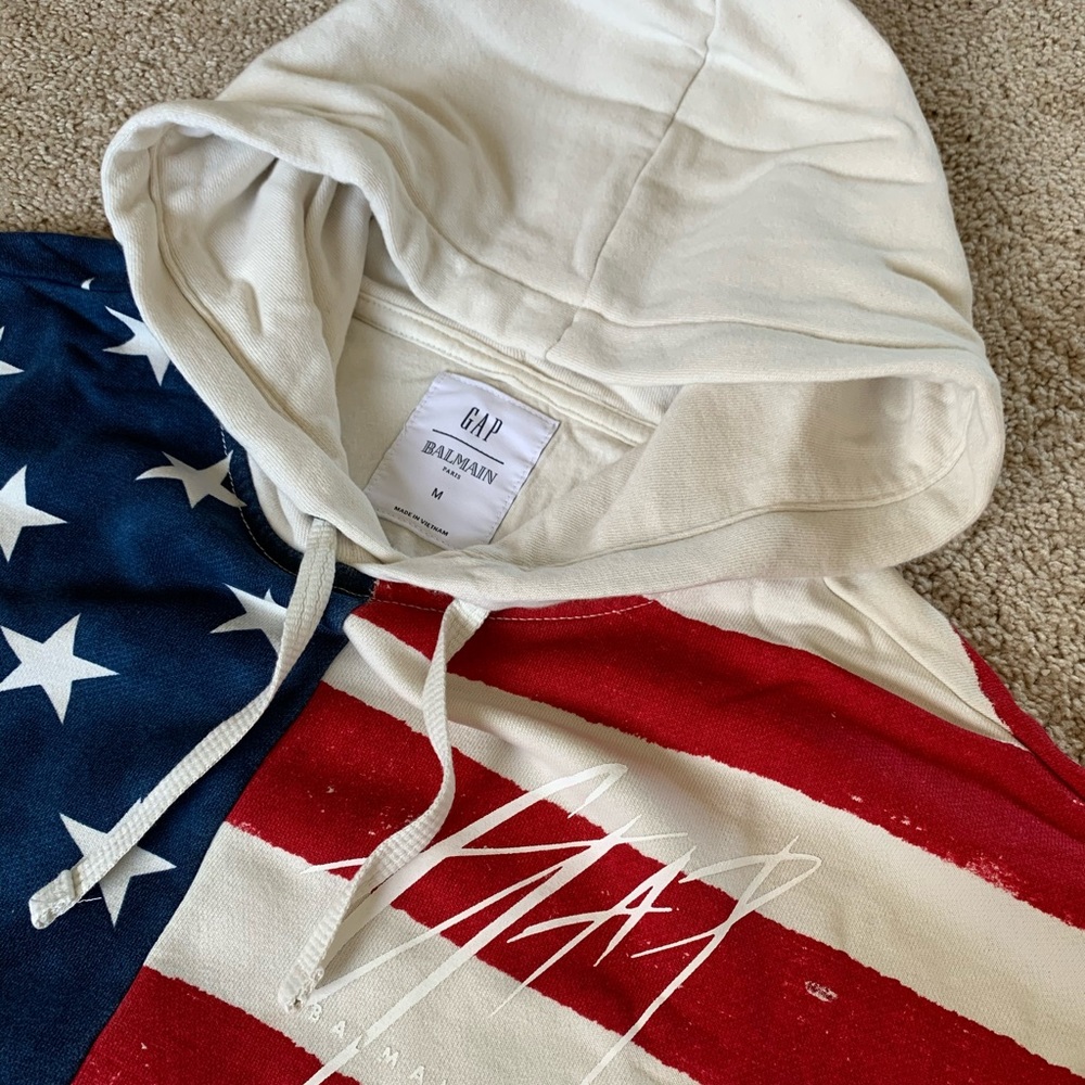 Gap + GQ Balmain Pullover Hoodie (only 1 left)